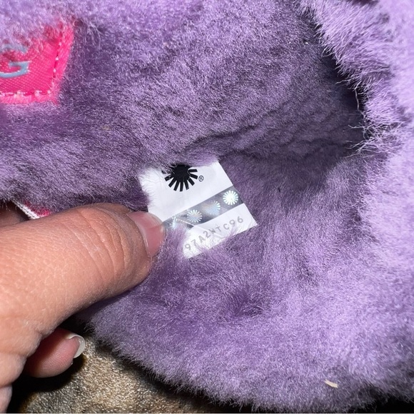 NEW UGG Fluff Yeah Slipper Sandals - Purple and Blue Fluff Yeah Size 7 - Picture 12 of 12